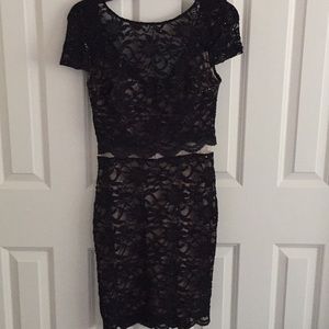 Bee Darlin Black Lace Dress